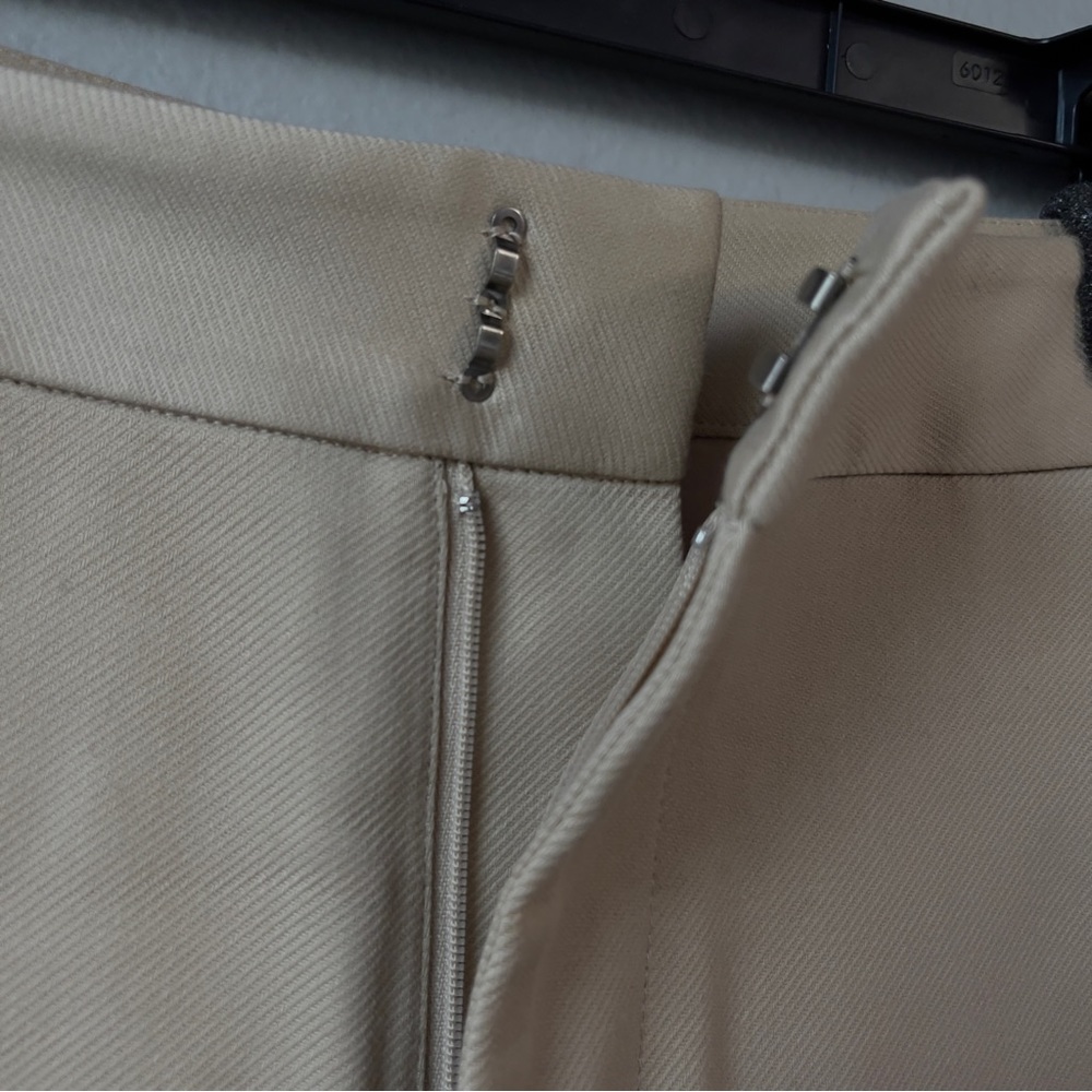 Jenni Kayne 4 Khaki High Waist Wide Leg Trouser Pant NWT Neutral Minimal - Picture 6 of 15